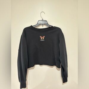 Hollister butterfly crewneck